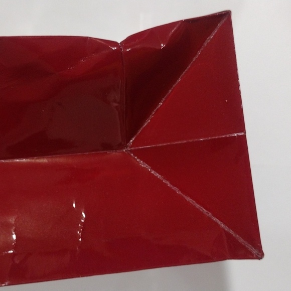 Salvatore Ferragamo Red Drawstring Empty Paper Gift Bag/Dust/Shopping Bag Unisex - Picture 6 of 7